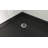 DreamLine SlimLine 36 inch D x 36 inch W x 2 3/4 inch H Black Neo-Angle Shower Base with 2 inch Brushed Nickel Corner Round Drain-118321745