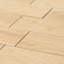 Grove 2x12 in. Wood Matte Porcelain Rectangle, Brick Wall and Floor Tile (5.83 sq ft/case, 34-Pack)-137940347