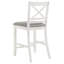 Ingamar 7-Piece Counter Height Dining Set Brown And White