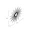 Bauerle Metal Flat Wall Mirror