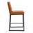 Set of 2 Damylah Faux Leather Counter Stool with Black Metal Legs-270748165-270748161
