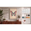Symmetrical Butterfly Study Botanical - Wrapped Canvas-562998665-562998657