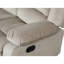 Fauteuil en mousse avec support beige - 76,17 lb en microfibre lourde