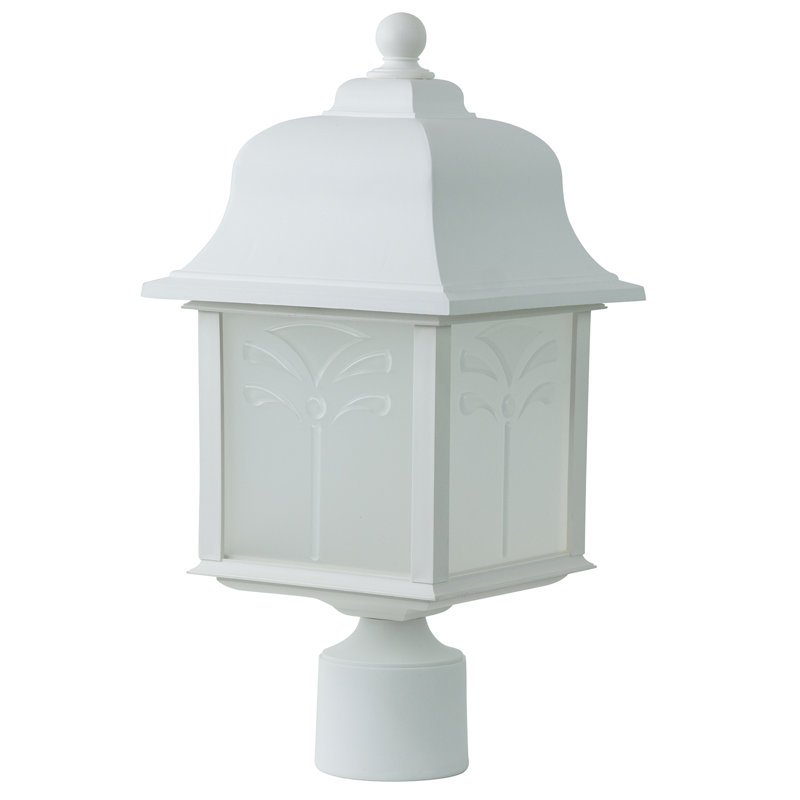 Sahag Lamp Post (Full), White