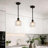Single Pendant Light With Glass Shade
