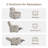 Dual Motor Power Recliner with Power Headrest-121838739