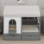 House Bed With Large Drawers-676225263