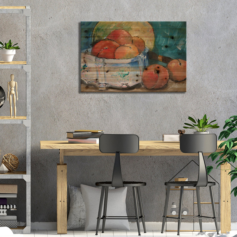 " Fruit Bowl " by Paul Cezanne, 26" W x 18" H