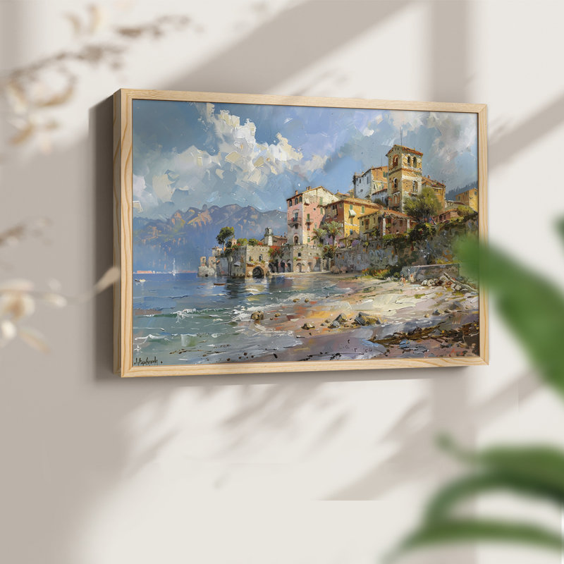 Série nautique - CLXV III - Reproduction encadrée - Restickable, H 8 po x l 10 po, Naturel