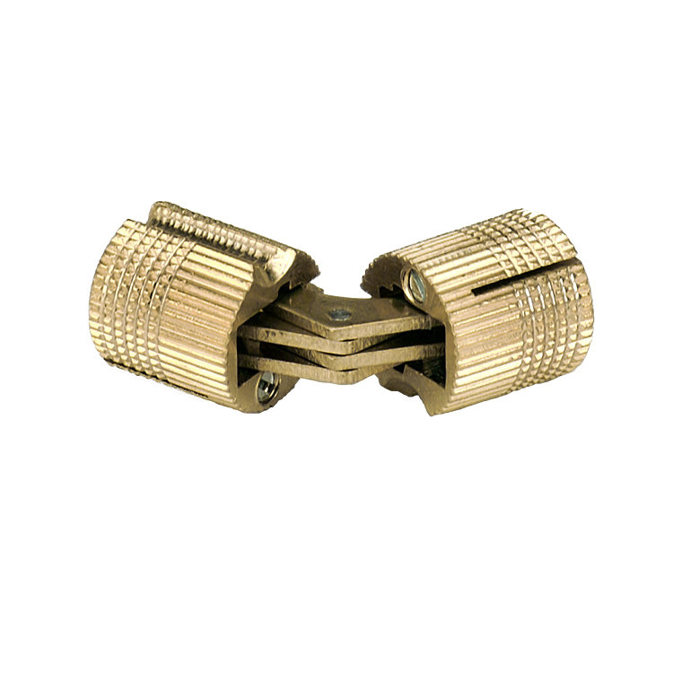 Charnière de porte simple à fixation en surface H 0,02 po x l 0,31 po, Charnière 16 mm / épaisseur 7/8 po