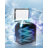 7.0 CuFt Compact Chest Freezer Low Noise Energy Saving Manual Defrost，Deep Freezer with Hinged Door，Black/White-124034329