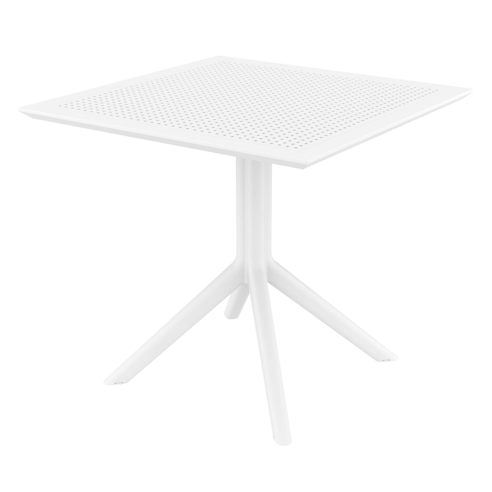 Farrah 32" Patio Bistro Set, White