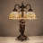 23" High Tiffany Turning Leaf Table Lamp