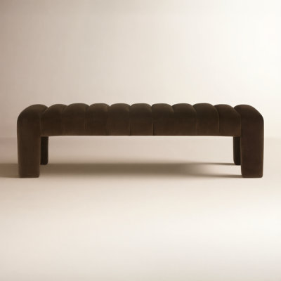 Gliese 63" Velvet Bedroom Bench