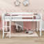 Lit mezzanine simple en bois avec échelle, lattes et garde-corps Jeanny-1898714472