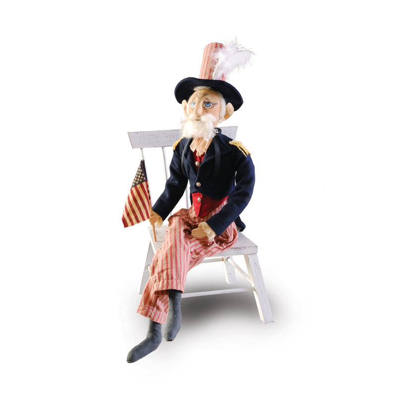 Figurine Uncle Sam Joe Spencer Gathered Traditions
