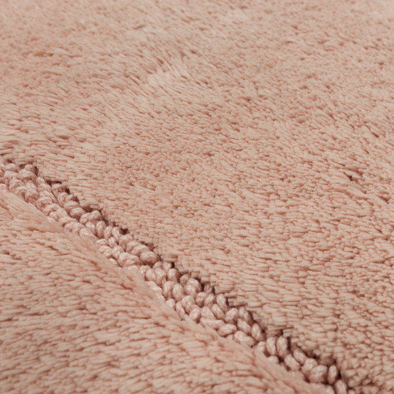 Tapis pour salle de bain Kalb, L 21 po x L 34 po, Rougir