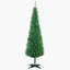 Arbre de Noël artificiel, arbre de Noël mince avec 294 pointes de branches réalistes et support en plastique, vert clair-1636696045