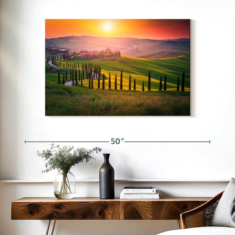 Vanna Sun sur la Toscane, H 26 po x l 39 po