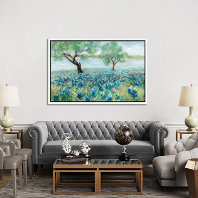 Green Fields I by Robin Maria - Painting on Canvas