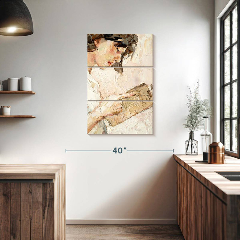 Leisha Reading, 38" H x 24" W
