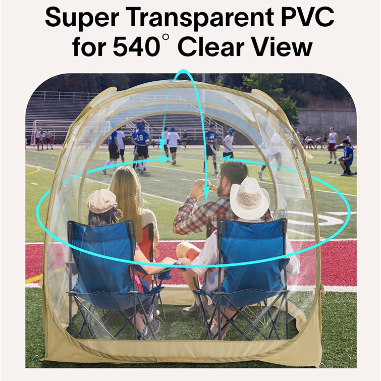 EighteenTek 1-6 Person Instant Weatherproof Pod Sports Tent Bubble Ten -  PrivatePod