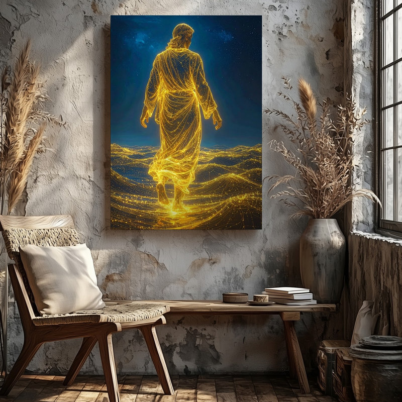 Toile d'artiste mural, H 11 po x l 14 po