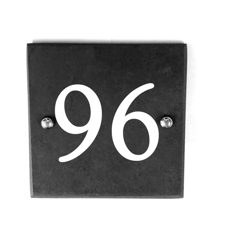 Montesino 15cm H Slate House Number, 96