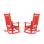 Chaise berçante d'extérieur en plastique Laguna-67014505