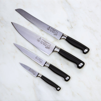 Messermeister San Moritz 4 Piece Stainless Steel Assorted Knife Set