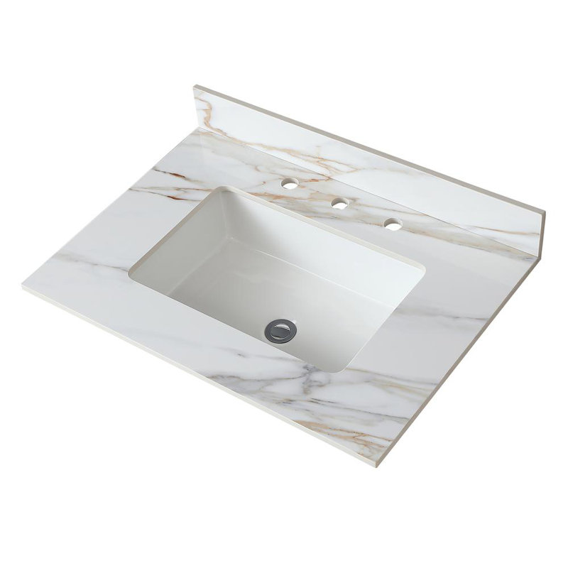 Marble Vanity Top (White)