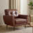 Brown Faux Leather selected