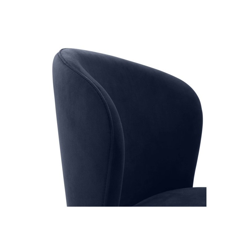 Volante Upholstered Dining Chair, Savona Midnight Blue