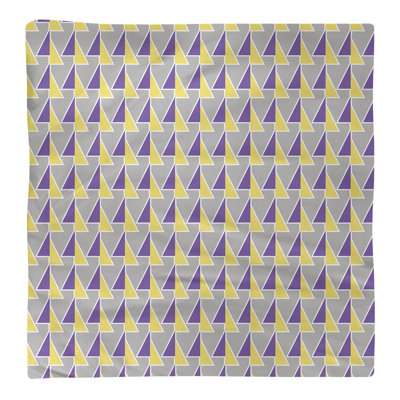 Serviette de table en coton à motif de flèches déplacées