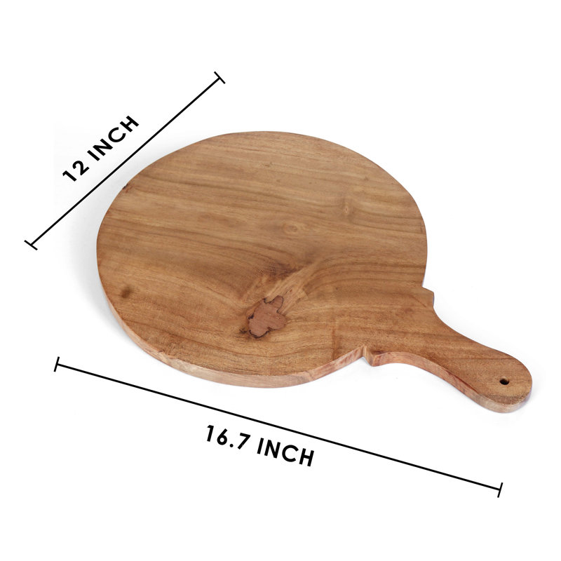 Petite planche à découper en bois d'acacia