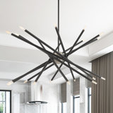 Runo Sputnik Modern Linear Chandelier