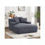 Chaise longue en velours côtelé Corduroy-435627180