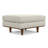 Morrison 33"W Upholstered Ottoman with Solid Wood Legs-1391723013
