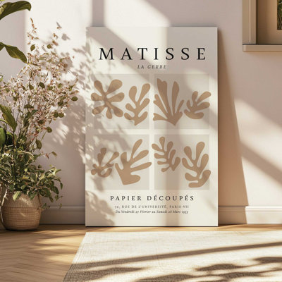 Matisse's La Gerbe Quartet en brun