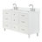 Ariel Monroe 67 Inch Double Rectangular Sink Bathroom Vanity With Quartz Countertop-105988824