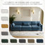 Maelina 3 - Piece Upholstered Corduroy Modular Sectional Sofa with Pillow Back and Solid Wood Legs-1950566306
