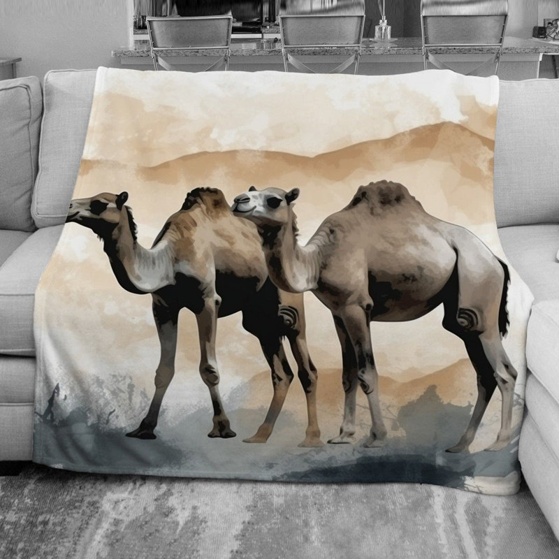  Couverture polaire Camel, Simple