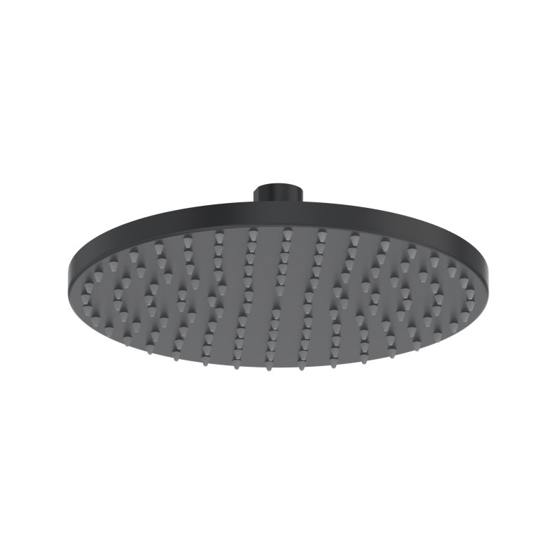 2.0 GPM 8" Rain Shower Head, Black