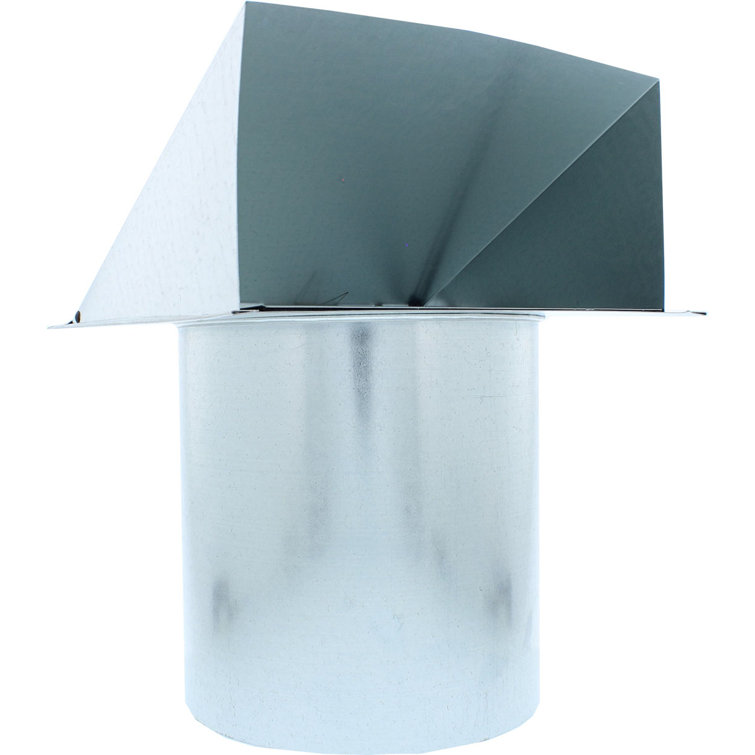 Cooktop Inlet with Bird Screen Wall Cap