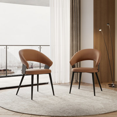 Chaises de salle à manger rembourrées Modern