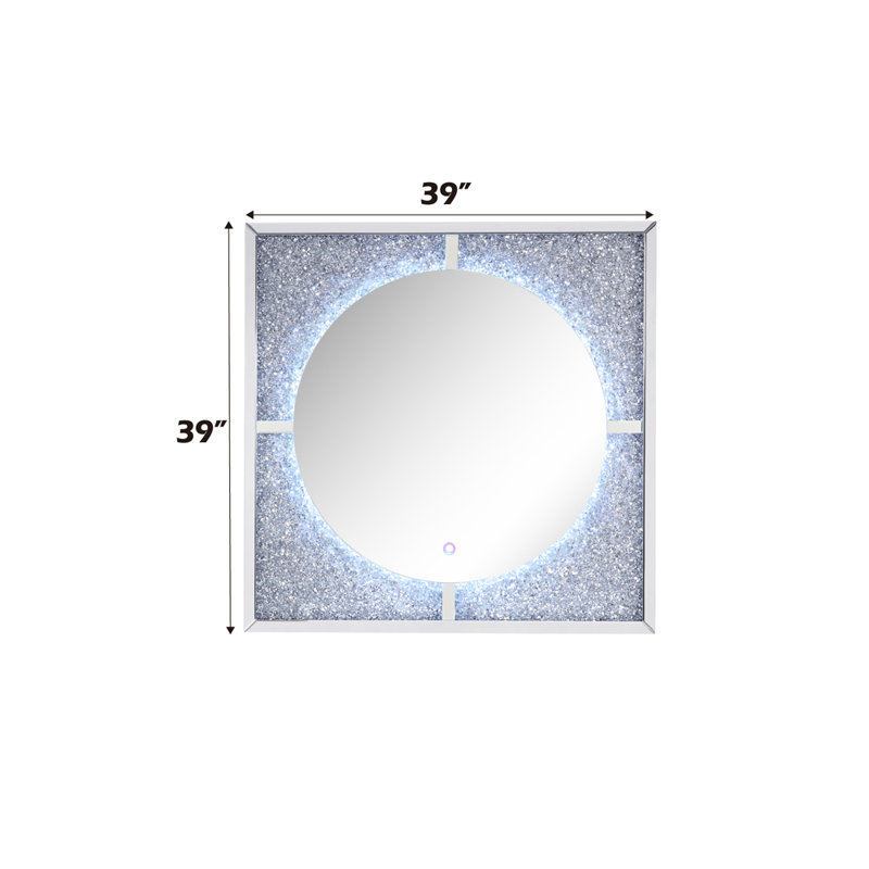 Metal Flat Wall Mirror