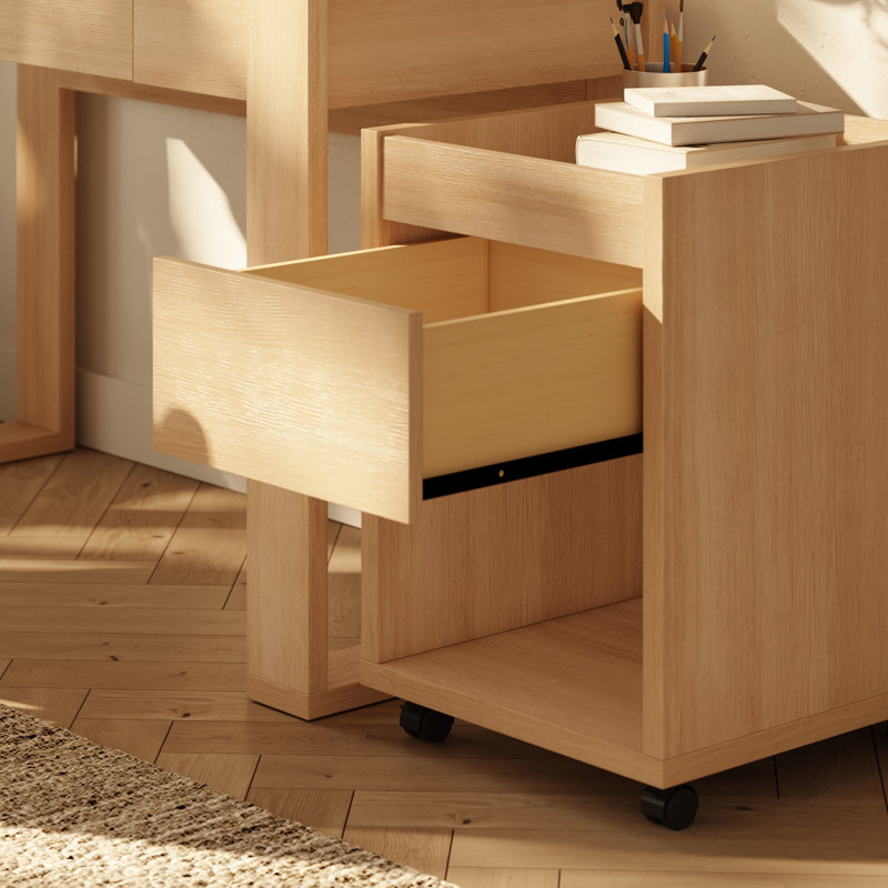 Classeur mobile Solen, Beige