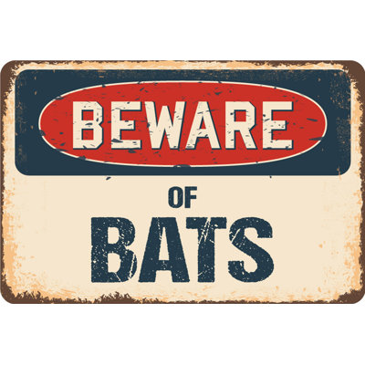 Panneau Baileyville Beware of Bats