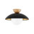 Briceson Modern Glass Bubble Flush Mount
