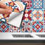 96.77cm W x 96.77cm L PVC Peel and Stick Mosaic Tile